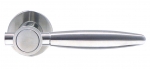Jupiter Lever Door Handle Set (stainless steel)